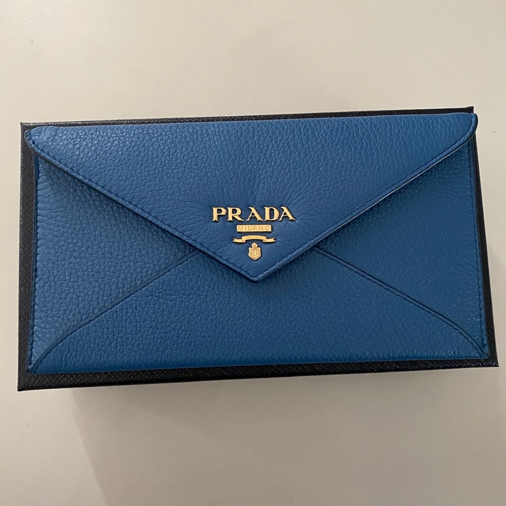 BNWT Prada envelope wallet.